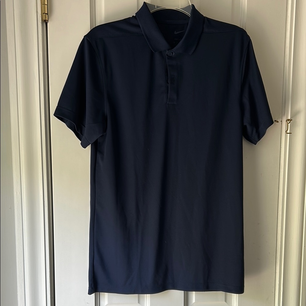 Nike Blue Polo Shirt Classic Style
